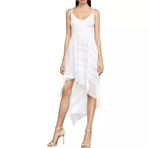 BNWT BCBG Max Azaria Dress, size L, white lace - Picture 1 of 7